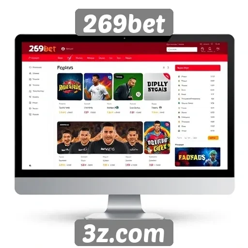 Facilidade de navegação na plataforma 269bet