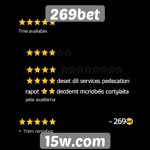 Avaliações de usuários sobre 269bet são majoritariamente positivas